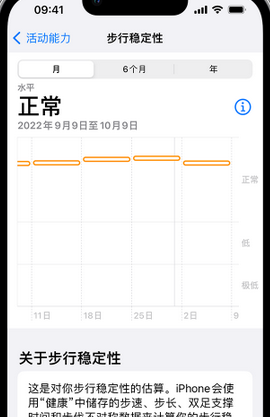 宁陵iPhone手机维修如何在iPhone开启'步行稳定性通知'