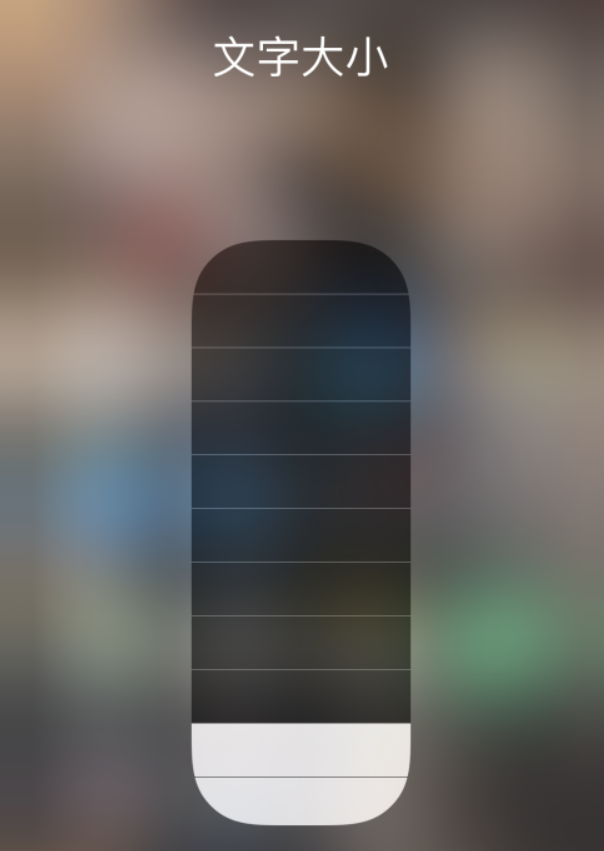 宁陵苹果手机维修分享小技巧：在 iPhone 控制中心快速调节字体大小 